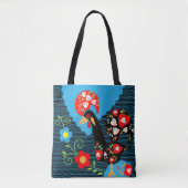 De Portugese rooster Tote Bag (Voorkant)