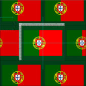 De Portugese textiel van de de douanestof DIY van Stof (Delen)