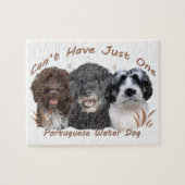 De Portugese waterhond heeft niet slechts één Legpuzzel (Horizontaal)