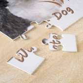 De Portugese waterhond heeft niet slechts één Legpuzzel (Zijkant)