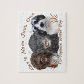 De Portugese waterhond heeft niet slechts één Legpuzzel (Verticaal)