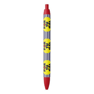 De Portugese zonneschijn Blauwe Inkt Pen