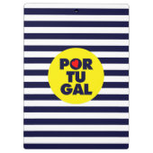 De Portugese zonneschijn Klembord (Achterkant)