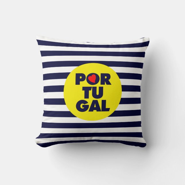 De Portugese zonneschijn Kussen (Voorkant)