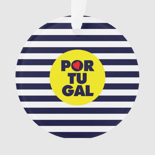 De Portugese zonneschijn Ornament (voorkant)