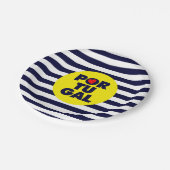 De Portugese zonneschijn Papieren Bordje (Gekanteld)