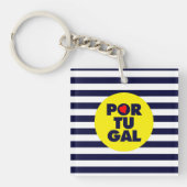 De Portugese zonneschijn Sleutelhanger (Voorkant)