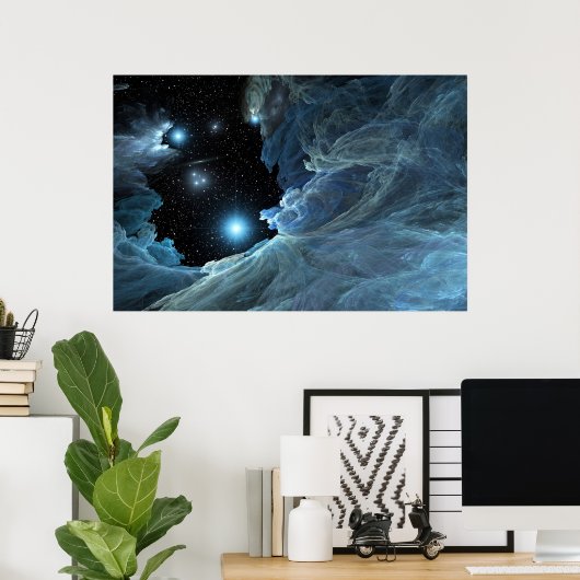 De Poseidon Nebula - 2009 verlaten Poster (Thuiskantoor)