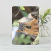 De poser kaart (Staand voorkant)