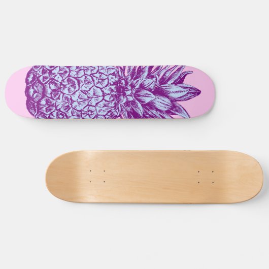 De Posh-ananas - Persoonlijk Skateboard (Horizontaal)