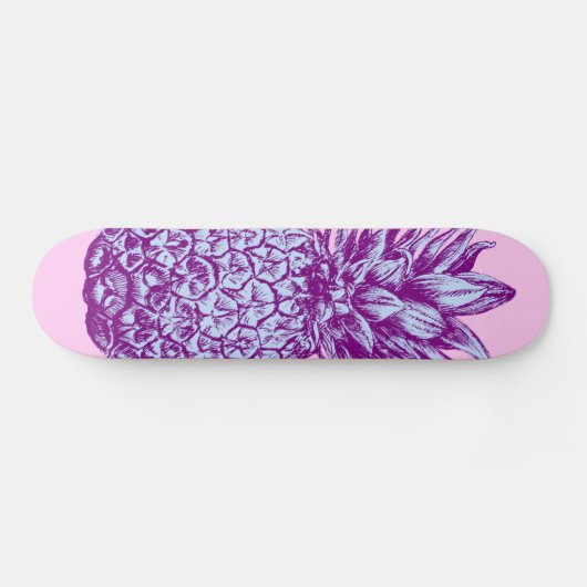 De Posh-ananas - Persoonlijk Skateboard (Horizontaal)