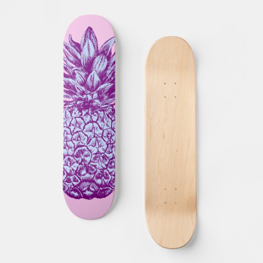 De Posh-ananas - Persoonlijk Skateboard (Voorkant)