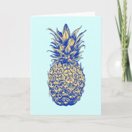 De Posh Pineapple - Hartelijk dank Bedankkaart