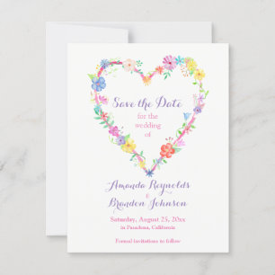 De  Posies van het Malplaatje van de foto die spar Save The Date