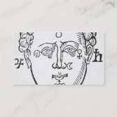 De positie van de planten in het hoofd van de mens visitekaartje (Achterkant)