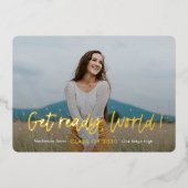 De positieve Folie I van de Uitnodiging van het Af (Voorkant)