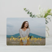 De positieve Folie I van de Uitnodiging van het Af (Staand Voorkant)