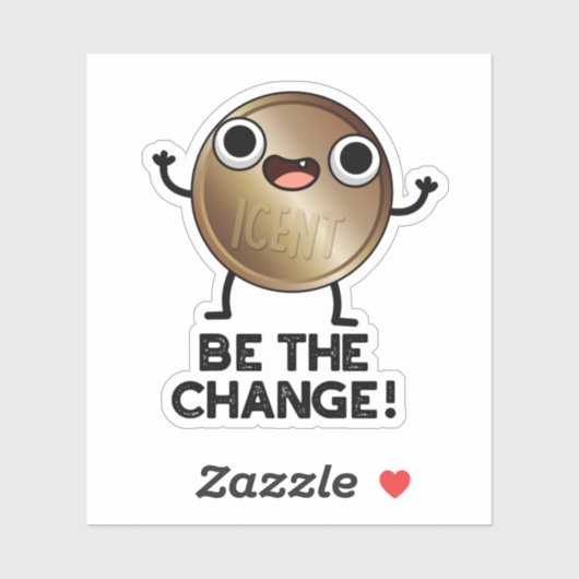 De positieve muntpincode wijzigen sticker (Vel)