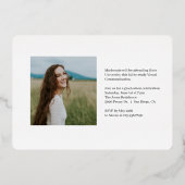 De positieve Uitnodiging van de Folie van Vooruitz (Achterkant)