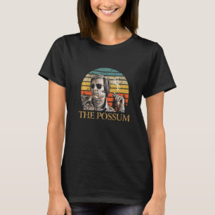 De Possum Klassieke Kunst Landelijke Muziek 70s 80 T-shirt