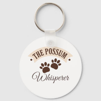De Possum Whisperer Animal Cute Marsupial Paws Pa Sleutelhanger