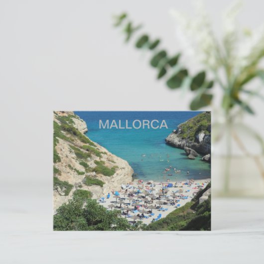 de post Calas de Mallorca Briefkaart (Staand voorkant)