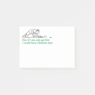 De post-het-Nota's van de golfspeler Post-it® Notes