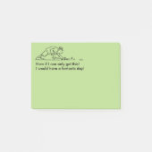 De post-het-Nota's van de golfspeler Post-it® Notes (Voorkant)