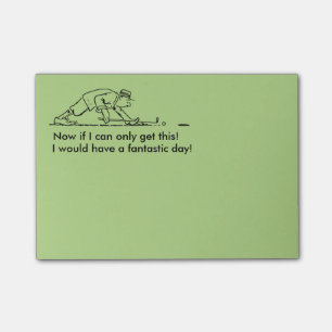 De post-het-Nota's van de golfspeler Post-it® Notes