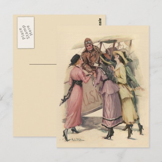 De post inhouden briefkaart (Voorkant / Achterkant)