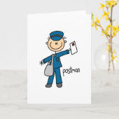 De post Kaart van het Cijfer van de Stok van de (Gele Bloem)