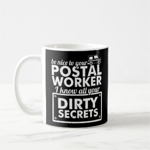 De post Kantoor is aardig aan uw geheimen van de P Koffiemok