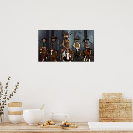 De post - Klein Poster (Keuken)