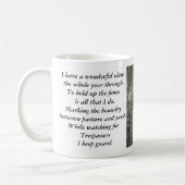 De post koffiemok (Links)