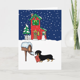 De Post van Kerstmis van Doxie Feestdagen Kaart