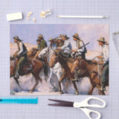 "De post" Westerne kunst van WHD Koerner Tissuepapier (Craft)