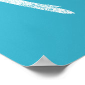 De Poster met de drijfmuurkunst (Hoek)