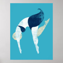 De Poster met de drijfmuurkunst