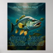 De Poster 'The One That Got Away' Met Gedicht (Voorkant)