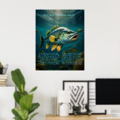 De Poster 'The One That Got Away' Met Gedicht (Thuiskantoor)