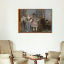 De Poster van de Franse Komieken