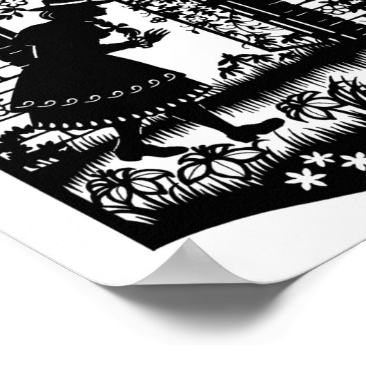 De Poster van De geheime tuin (Hoek)