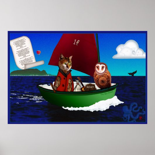 De Poster van De Uil en de Poes (Voorkant)