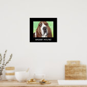 De Posters van Basset Hound (Keuken)