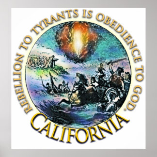 De Posters van het Theekransje van Californië