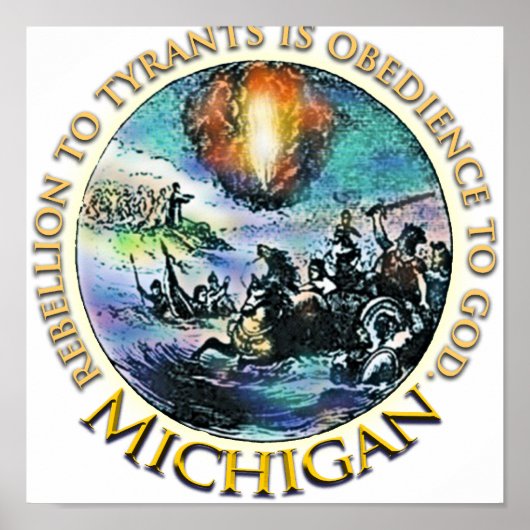 De Posters van het Theekransje van Michigan (Voorkant)