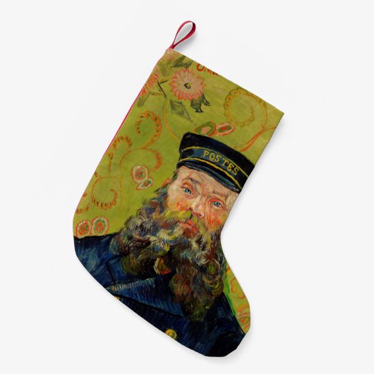 De postman Joseph Roulin van Vincent Van Gogh Kleine Kerstsok (Voorkant (Hangend))