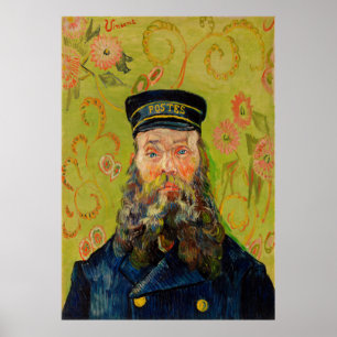 De postman van Vincent Van Gogh Poster