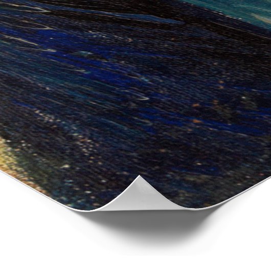 De postman van Vincent Van Gogh Poster (Hoek)