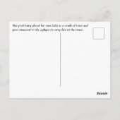 De pot van de Pinks  sprookje Kay Nielsen Briefkaart (Achterkant)